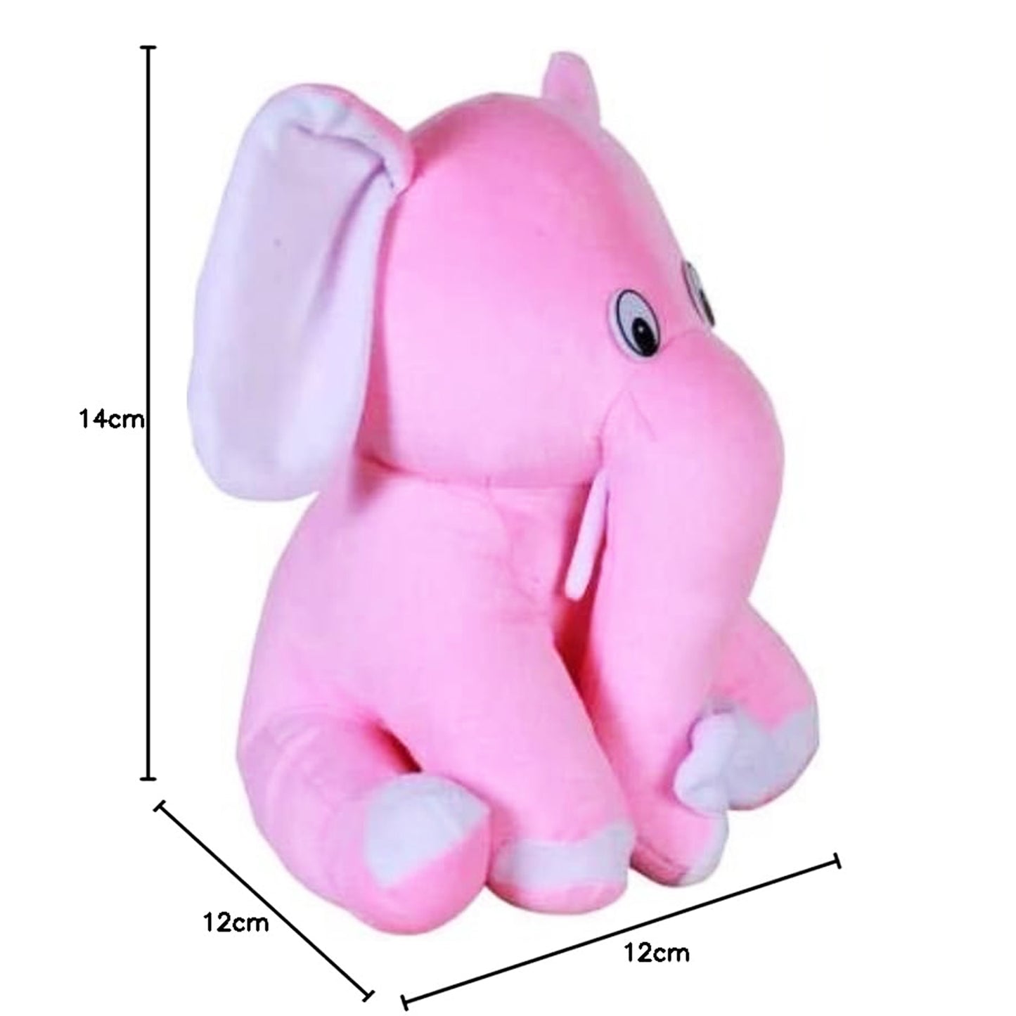 ToyBharat Elephant Soft Toy | Elephant Soft Toy | Gift Toys | Interactive Toy | Soft Elephant Bear Toys