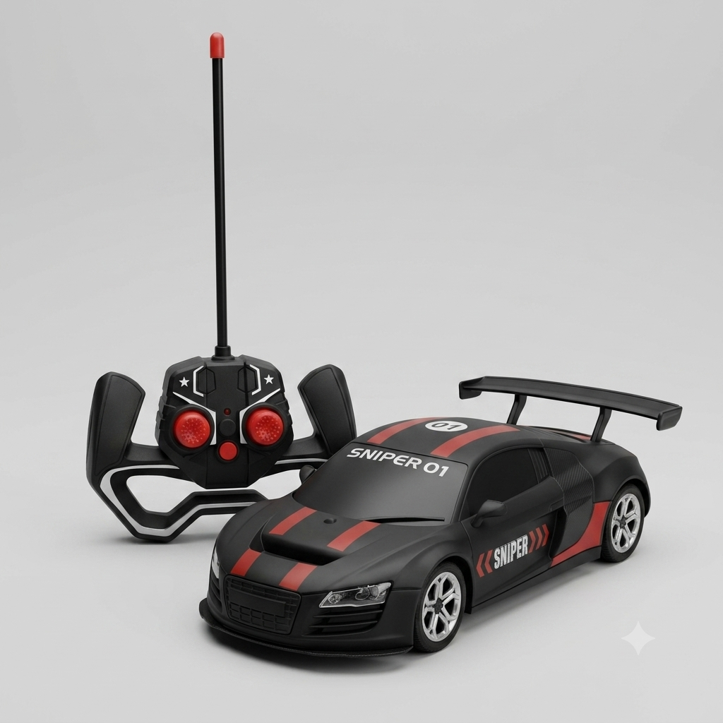 RC Sniper Racing Car for Unisex Kids 