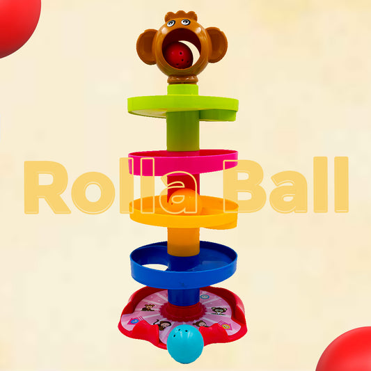 Toybharat Rolla Ball Toy | Multicolor | Activity Toys| Birthday Gift