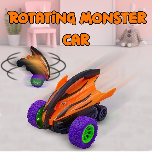 Toybharat Unisex Kids For Rotating Monster Truck |Multicolour |Kids Toys| Intractive Toys