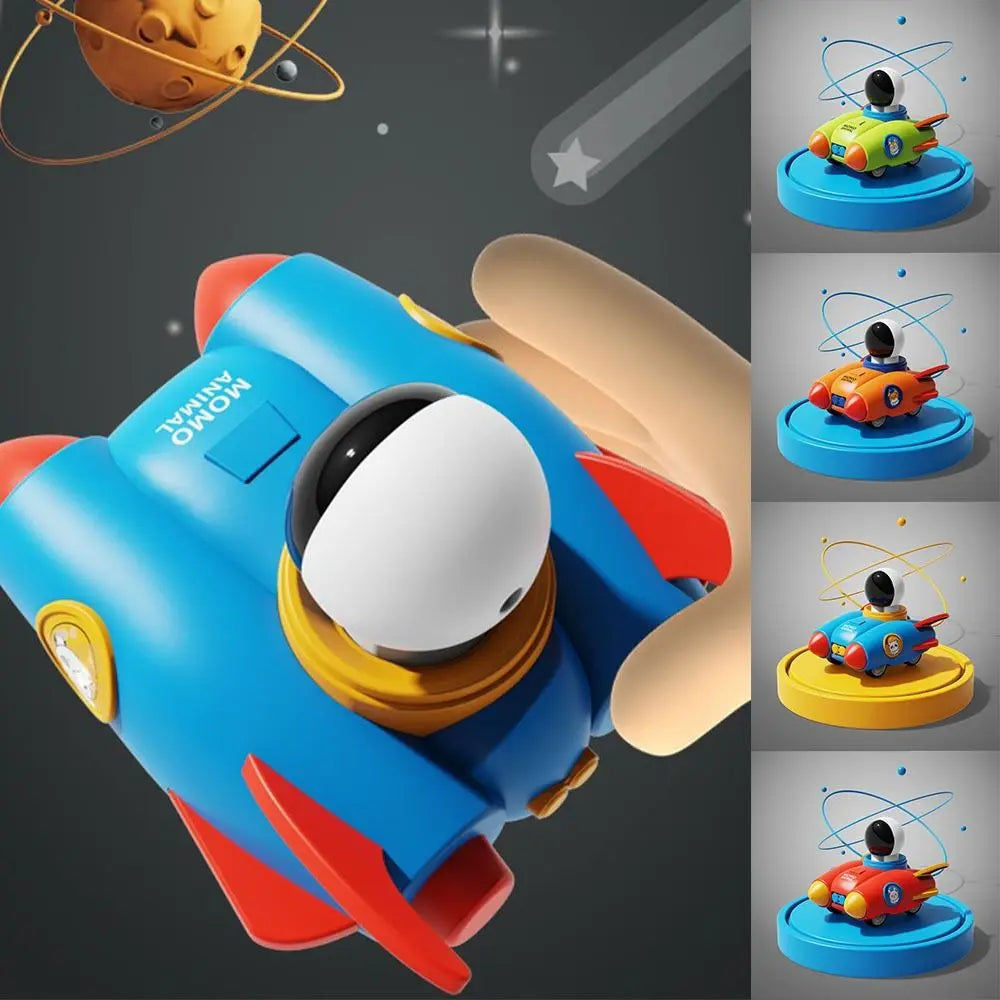 ToyBharat Pressing Go Rocket is a multicolour Push N Go toy that zooms forward with a simple press. Safe, non-toxic, and fun, it’s a perfect birthday gift for kids aged 1–6 for indoor and outdoor play.