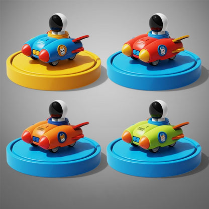 ToyBharat Pressing Go Rocket is a multicolour Push N Go toy that zooms forward with a simple press. Safe, non-toxic, and fun, it’s a perfect birthday gift for kids aged 1–6 for indoor and outdoor play.