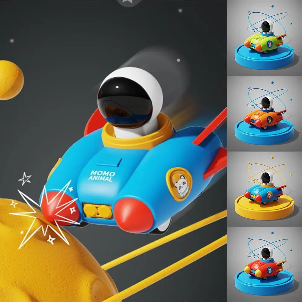 ToyBharat Pressing Go Rocket is a multicolour Push N Go toy that zooms forward with a simple press. Safe, non-toxic, and fun, it’s a perfect birthday gift for kids aged 1–6 for indoor and outdoor play.