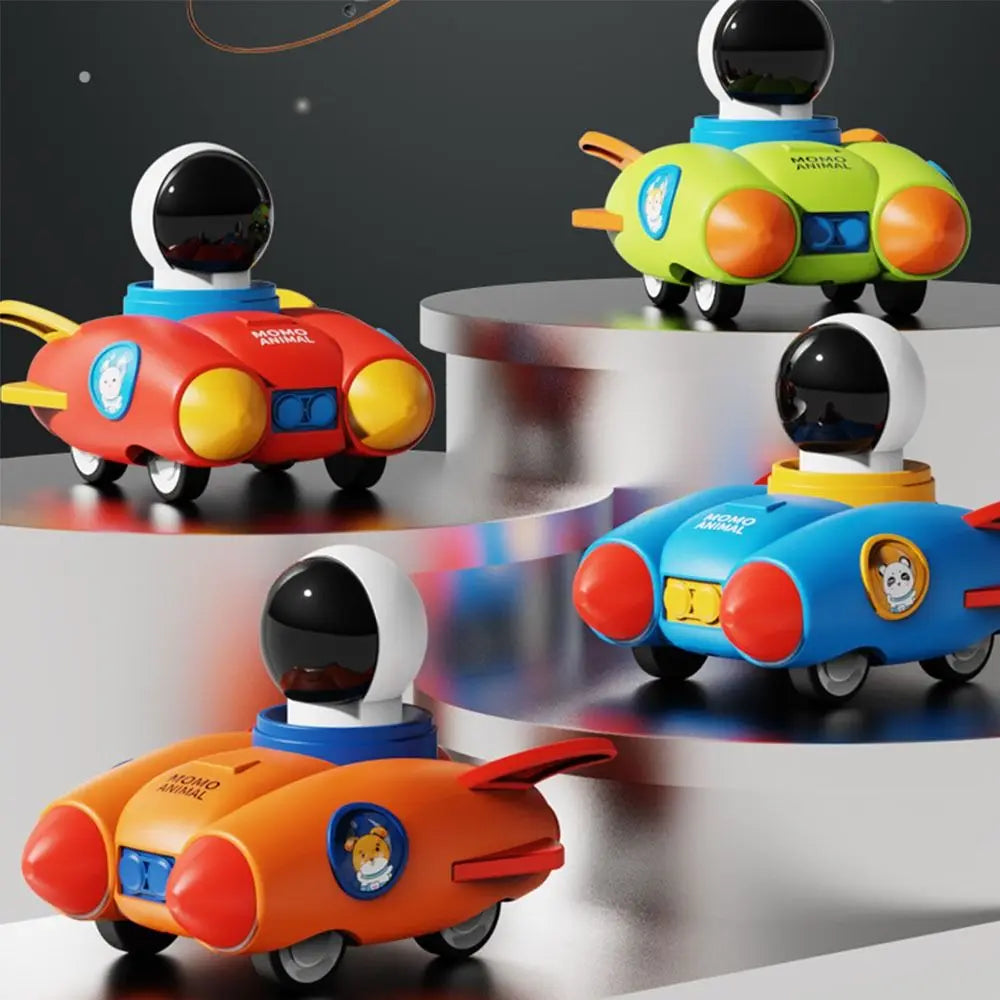 ToyBharat Pressing Go Rocket is a multicolour Push N Go toy that zooms forward with a simple press. Safe, non-toxic, and fun, it’s a perfect birthday gift for kids aged 1–6 for indoor and outdoor play.