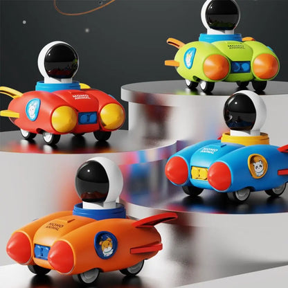 ToyBharat Pressing Go Rocket is a multicolour Push N Go toy that zooms forward with a simple press. Safe, non-toxic, and fun, it’s a perfect birthday gift for kids aged 1–6 for indoor and outdoor play.