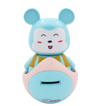 ToyBharat Musical Rolly Polly Money Bank  | Multicolour | Travel Toys | Birthday Gift for kids | Electronic Toys