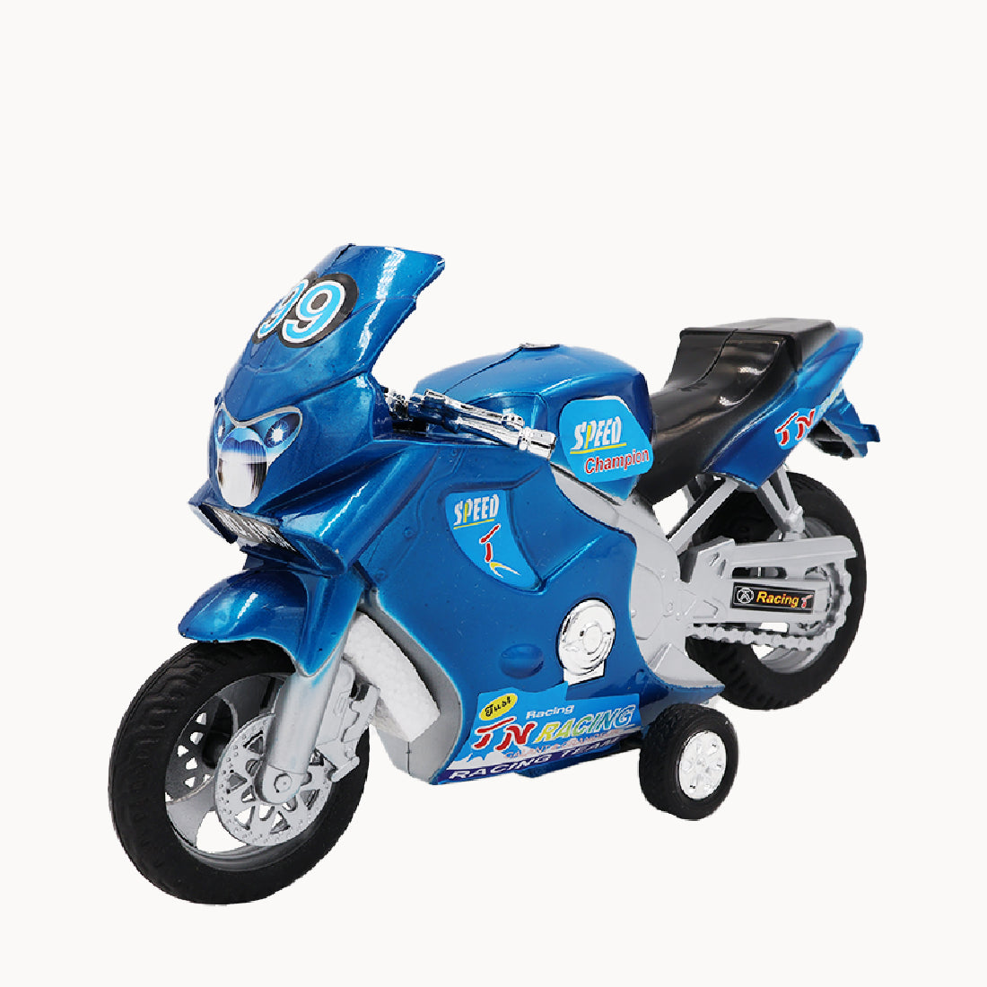 Toybharat Speed Ex- Bike |Multicolour |Friction Power Toys| Birthday Gift for Boy and Girl Baby