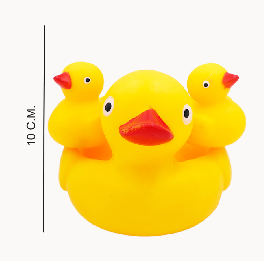 ToyBharat Squeezy Duck Toy For Unisex Kids | Gift Toys | Soft Toy | Interactive Toy | Squeezy Toys