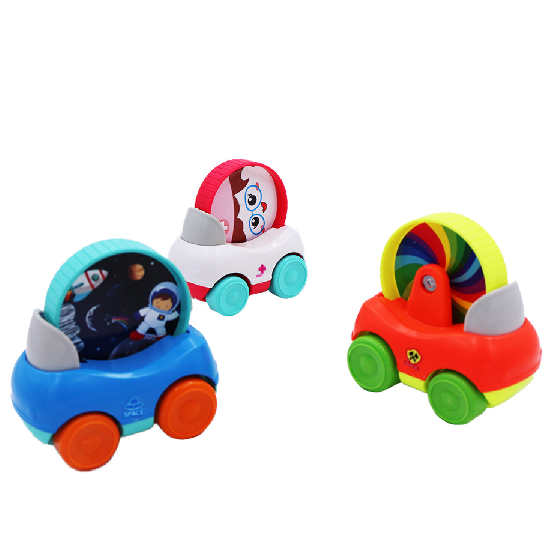 Toybharat Strikers Car | Multicolour | Learning Toys | Birthday Gift for Boy and Girl Baby | Interactive Toys