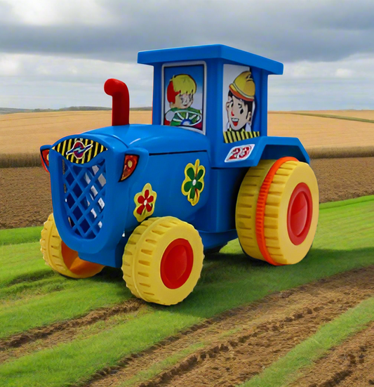 Toybharat Unisex Kids For Super Tractor Toy | Multicolor |Friction Power Toys| Birthday Gift