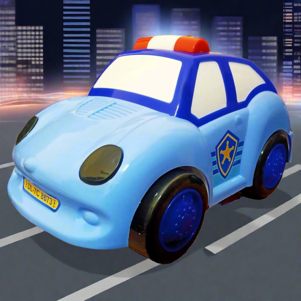 Super Cop Car For Unisex Kids