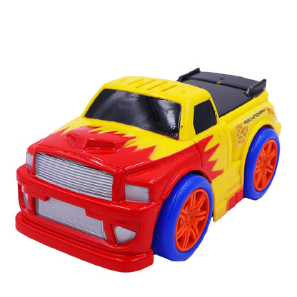 ToyBharat Bump N Go Cars| Electronics Car| Musical & Light Car | Multicolour | Birthday Gift for kids |