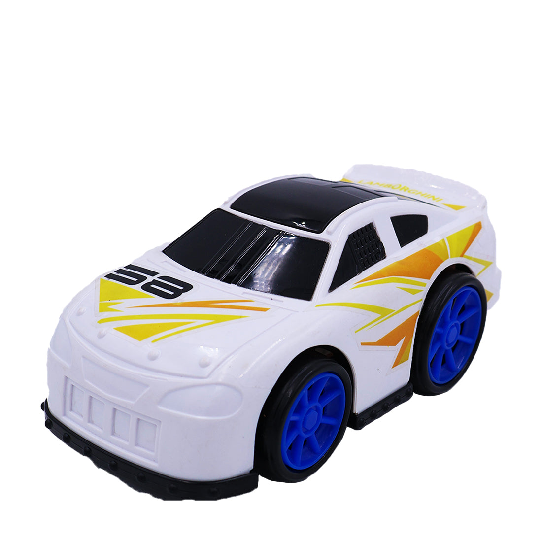 ToyBharat Bump N Go Cars| Electronics Car| Musical & Light Car | Multicolour | Birthday Gift for kids |