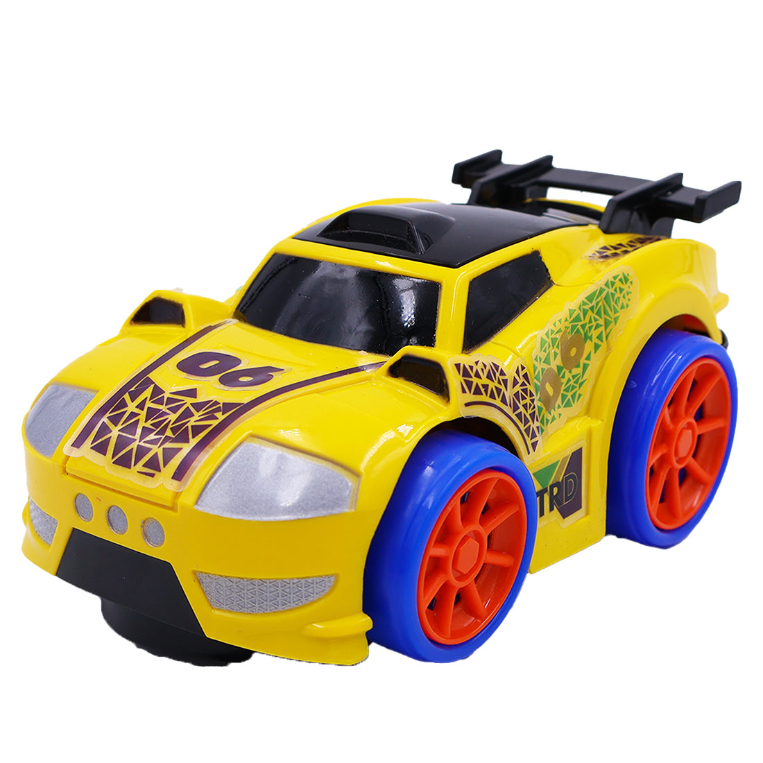 ToyBharat Bump N Go Cars| Electronics Car| Musical & Light Car | Multicolour | Birthday Gift for kids |