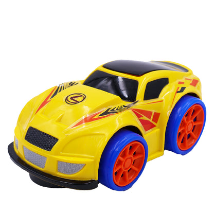 ToyBharat Bump N Go Cars| Electronics Car| Musical & Light Car | Multicolour | Birthday Gift for kids |