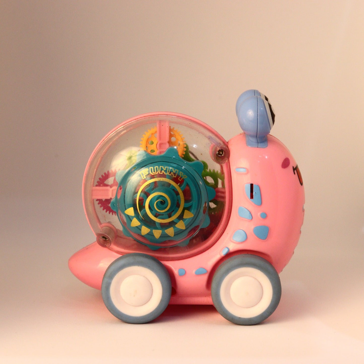 Toybharat Unisex Kids For Snail Light & Gear | Multicolor | Interactive Toy | Kids Gift