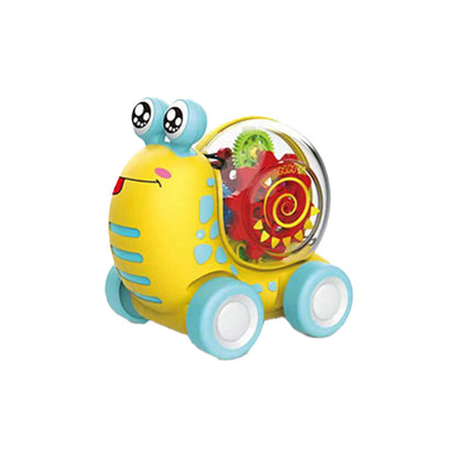 Toybharat Unisex Kids For Snail Light & Gear | Multicolor | Interactive Toy | Kids Gift