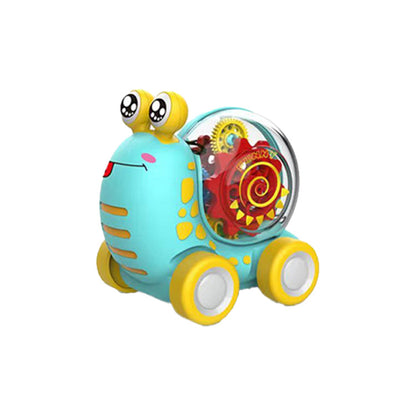 Toybharat Unisex Kids For Snail Light & Gear | Multicolor | Interactive Toy | Kids Gift