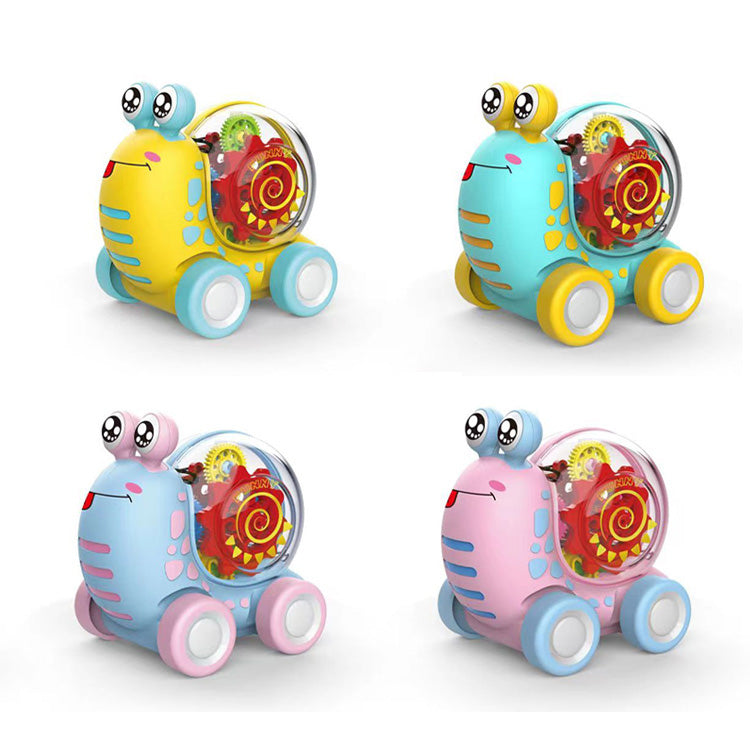 Toybharat Unisex Kids For Snail Light & Gear | Multicolor | Interactive Toy | Kids Gift