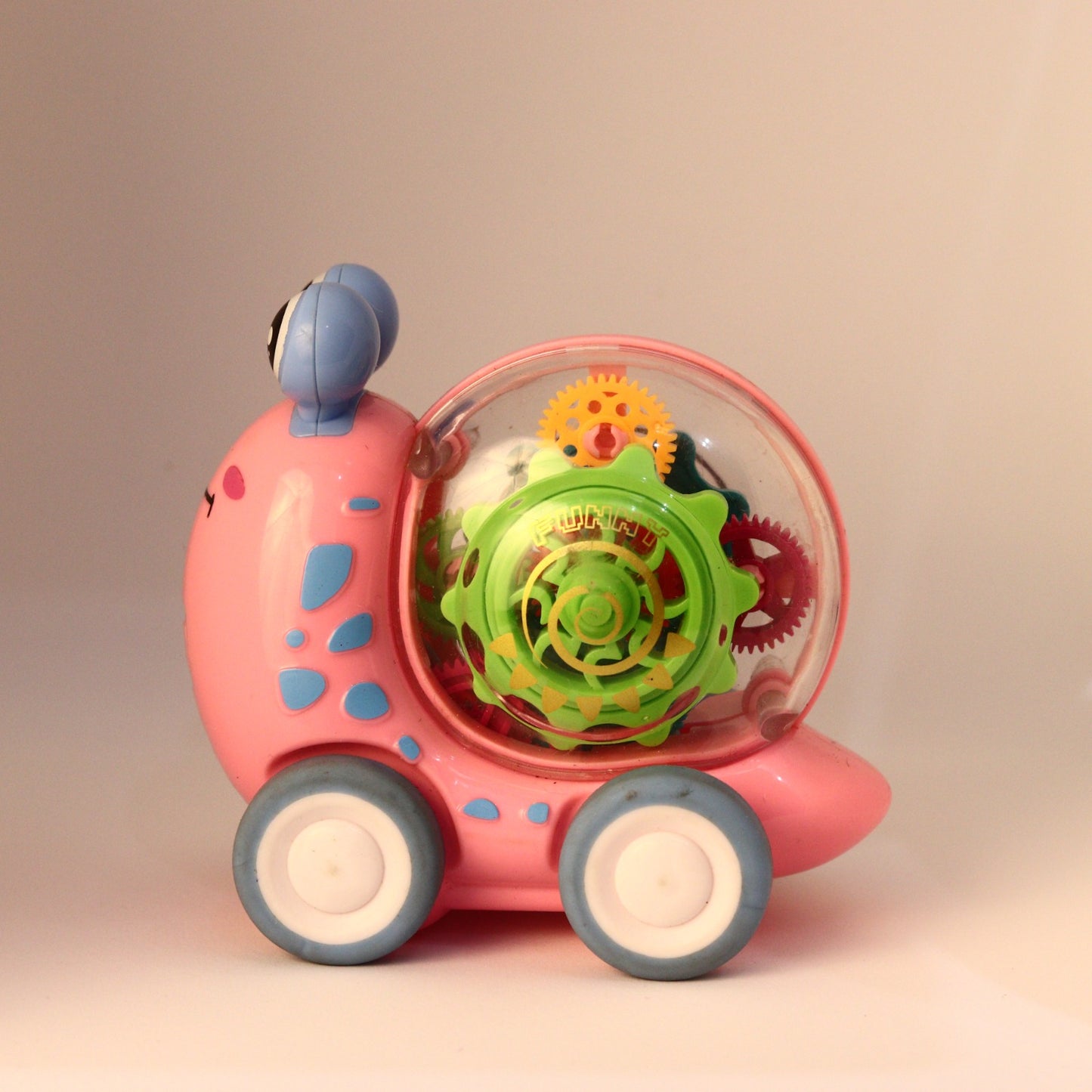 Toybharat Unisex Kids For Snail Light & Gear | Multicolor | Interactive Toy | Kids Gift