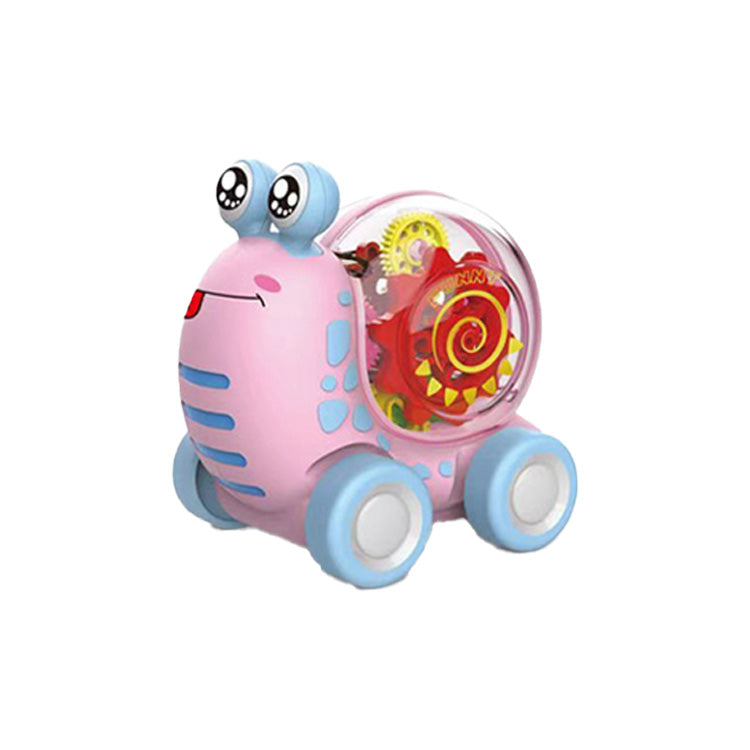 Toybharat Unisex Kids For Snail Light & Gear | Multicolor | Interactive Toy | Kids Gift