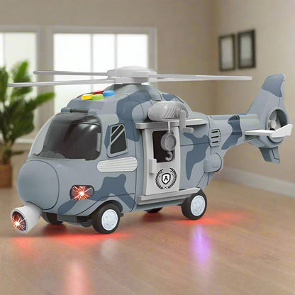 Musical Helicopter With Lights For Kids