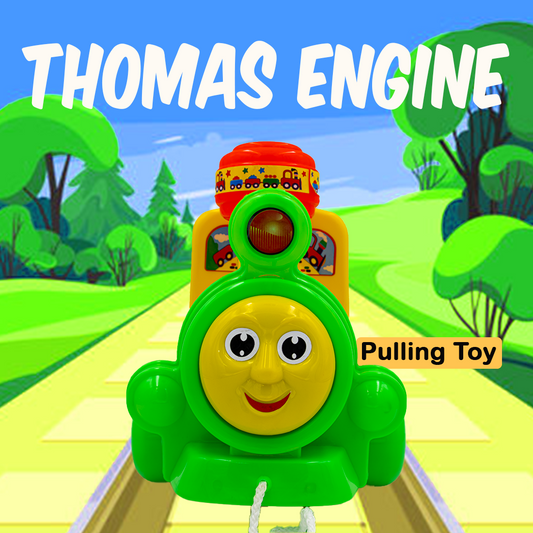 Toybharat Unisex Kids For Thomas Engine |Multicolour | Travel Toys | Birthday Gift |Pull Along Toy