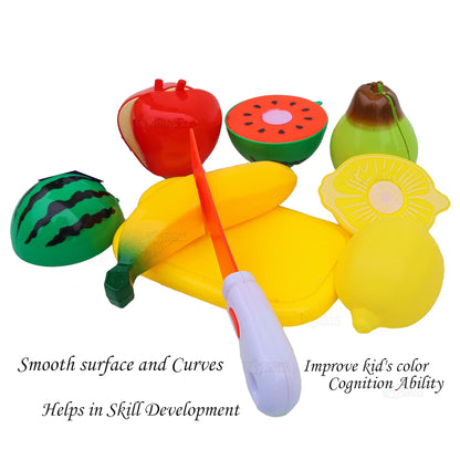 ToyBharat Cut Fruits Set in multicolour is a fun educational toy for girls. Ideal for pretend play, this gift encourages role play, creativity, and motor skill development. Perfect birthday gift for girls.