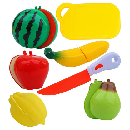 ToyBharat Cut Fruits Set in multicolour is a fun educational toy for girls. Ideal for pretend play, this gift encourages role play, creativity, and motor skill development. Perfect birthday gift for girls.