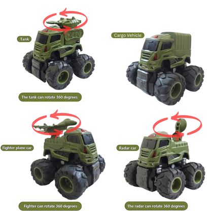 ToyBharat Army Power Truck| Friction Power Toy with a Realistic Design. Perfect Gift for Kids aged 1–6 Years. Safe, Non-Toxic, and ideal for exciting indoor and outdoor play adventures.| Pack Of 1 Pcs.|