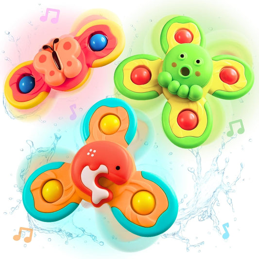 ToyBharat Baby Spinner Set of 3 is a multicolour interactive toy set that promotes motor skills and sensory play. Safe, non-toxic, and perfect for indoor and outdoor fun. A great birthday gift for baby boys and girls.