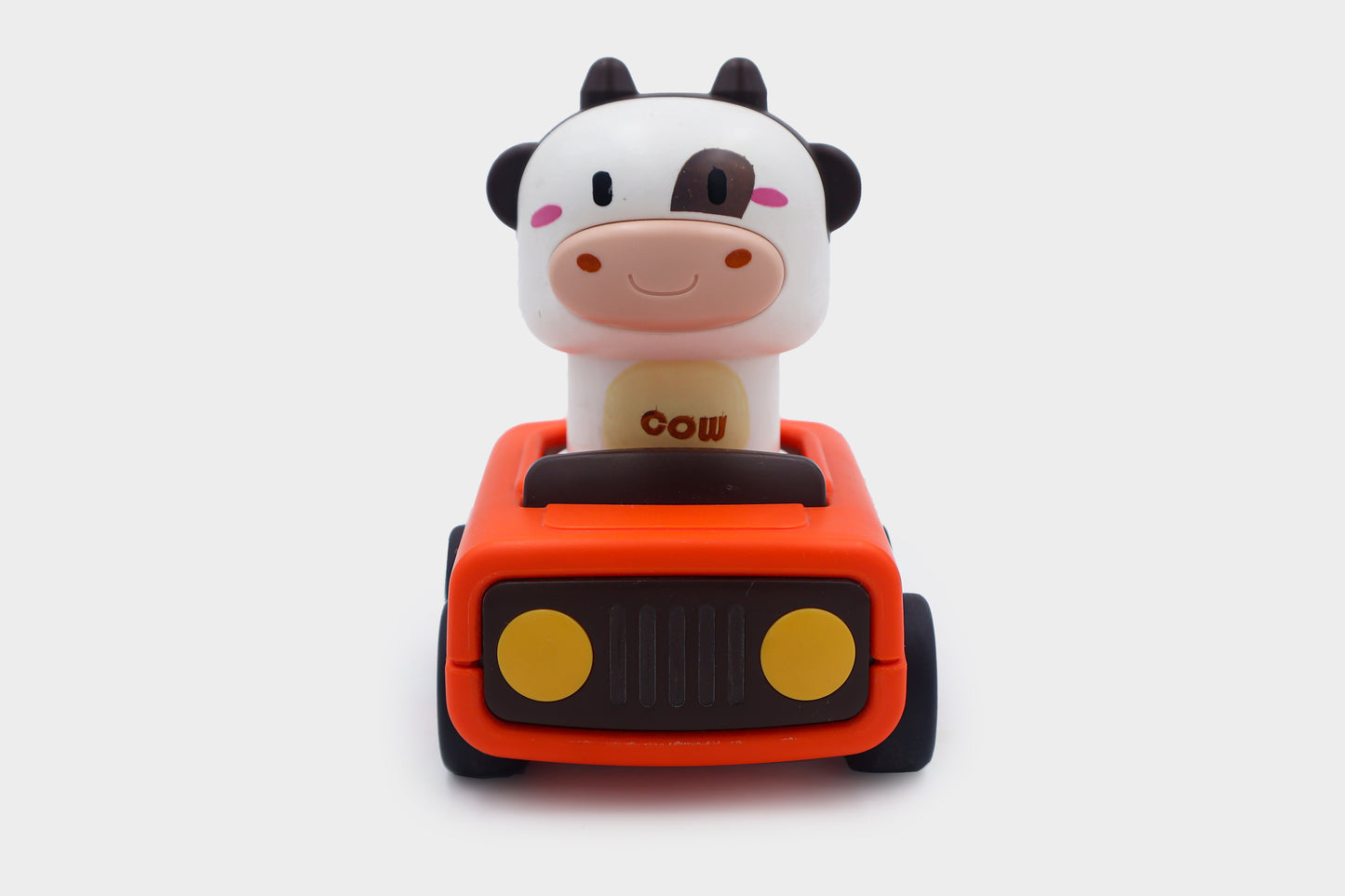 Toybharat Unisex Kids For Pressing go Animal Car | Multicolor | Push N Go Toys | Kids Gift