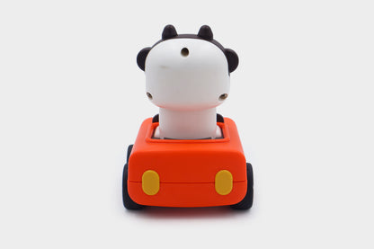 Toybharat Unisex Kids For Pressing go Animal Car | Multicolor | Push N Go Toys | Kids Gift