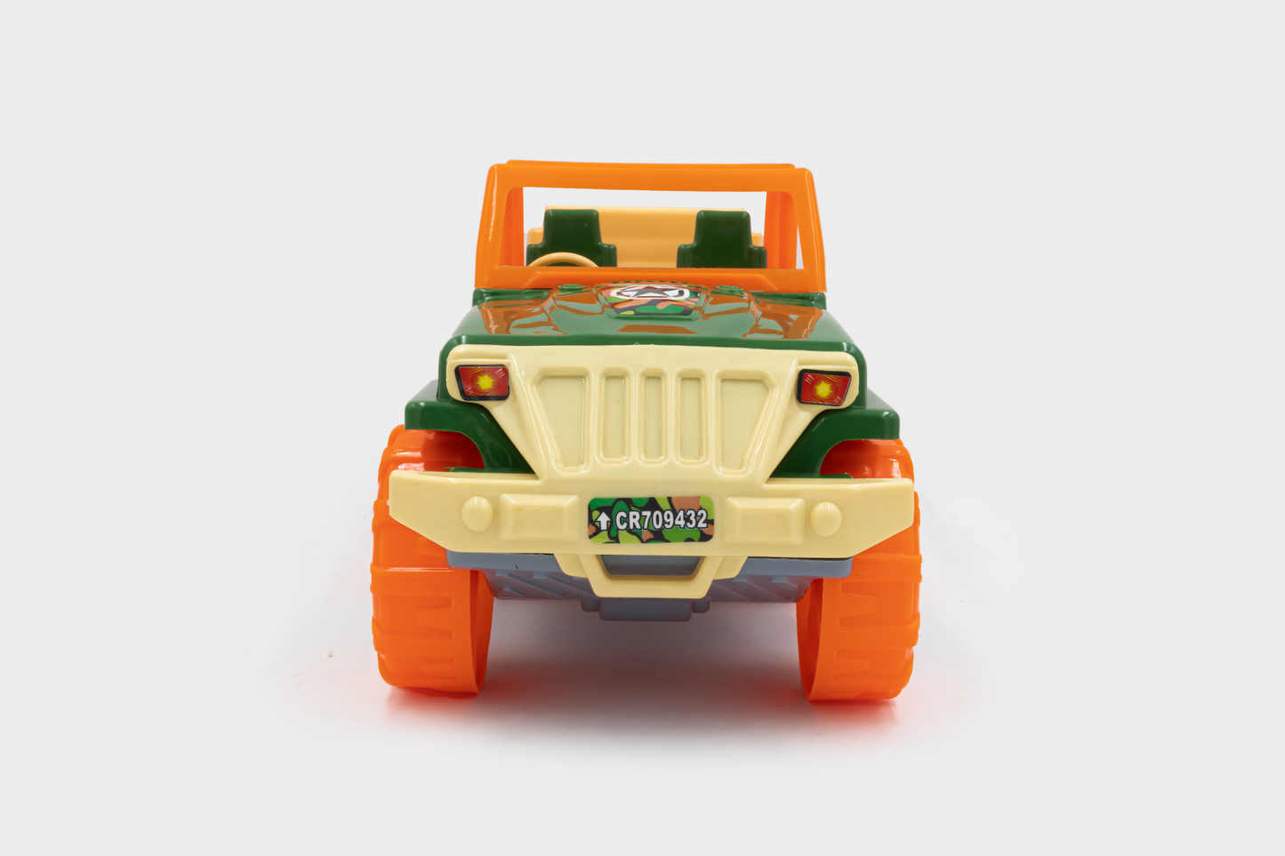 Toybharat Unisex Kids For Border Jeep |Multicolour |Friction Power Toys| Birthday Gift