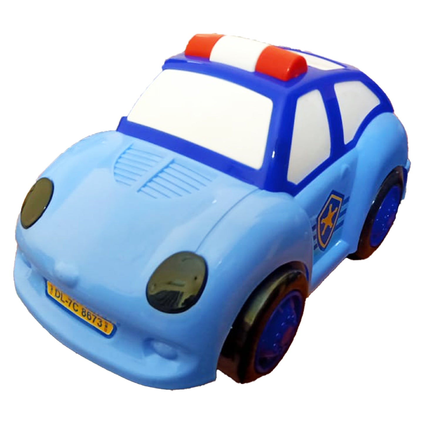 Toybharat Police PCR Van | Multicolour | Super Cop Car Toys | Toy Cars Train & Vehicle | Birthday Gift for Boy and Girl Baby