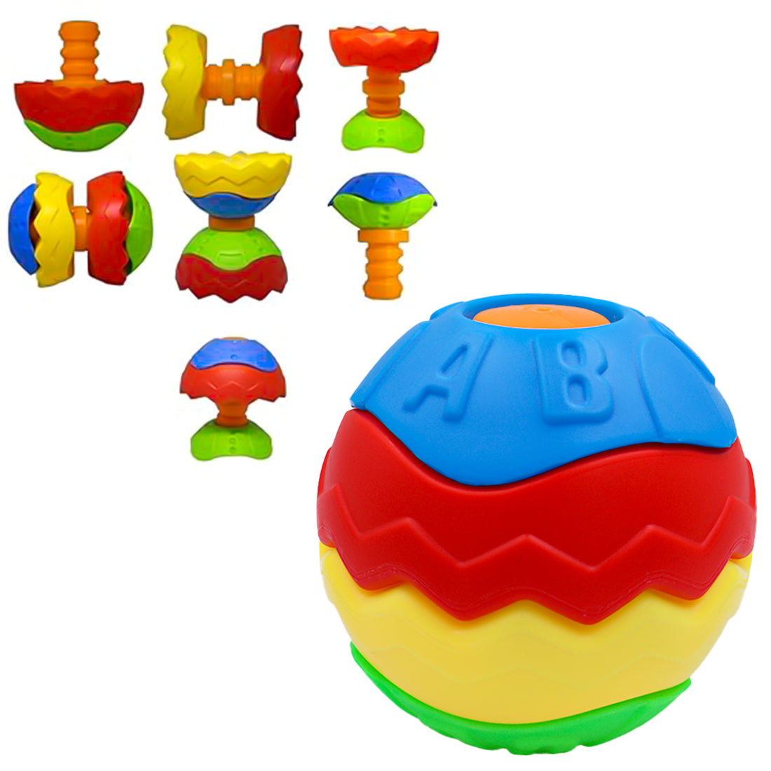 Toybharat DIY Ball | Multicolour | Travel Toys | Toy Gift Role Play set | Ball Toys