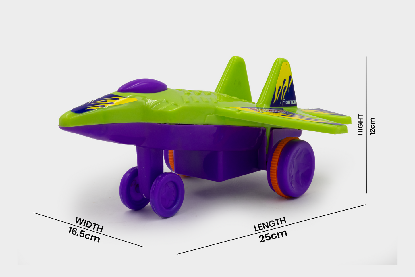 Toybharat Unisex Kids For MIG-29 Fighter Plane |Multicolour | Travel Toys | Birthday Gift