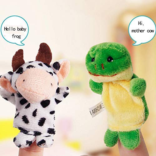 ToyBharat 5 Finger Puppets | Multicolor | Soft Toys | Interactive Toys