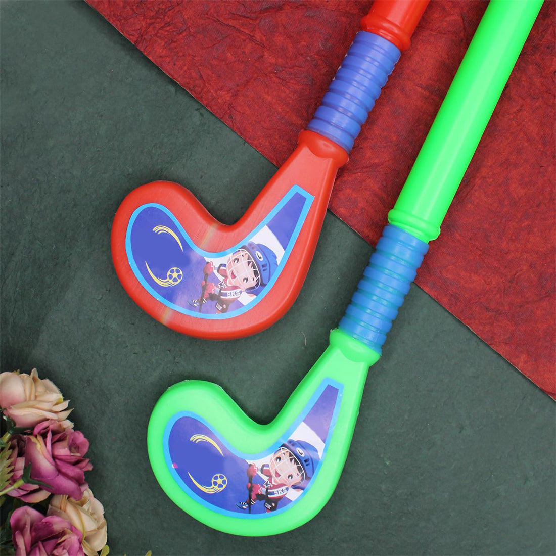 Toybharat Hockey Set For kids | Multicolour | Activity Toy | Birthday Gift for Boy and Girl Baby