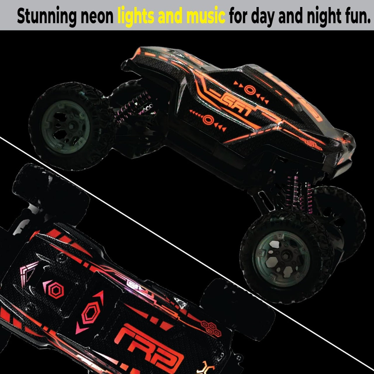 Toybharat Unisex Kids For RC 4x4 Monster Remote Control Car |Car Toy |Electronic Toys