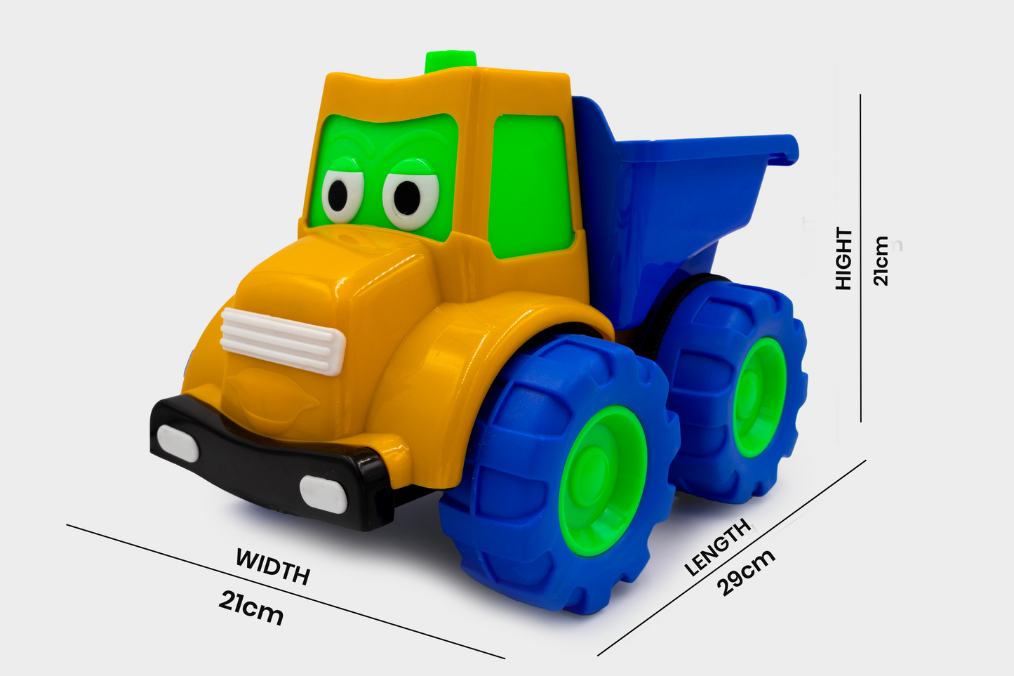 Toybharat Unisex Kids For Mr. Dumper |Multicolour |Friction Power Toys| Birthday Gift