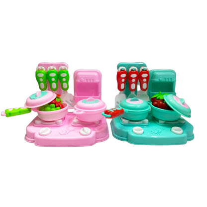 Toybharat Girls Kids For Play Kitchen Set Box Role Play Set|Multicolour | Girl Toys | Gift