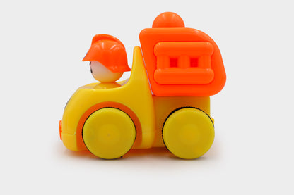 ToyBharat Builder Series Pullback Car |Multicolour | Travel Toys |Intractive Toys