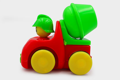 ToyBharat Builder Series Pullback Car |Multicolour | Travel Toys |Intractive Toys