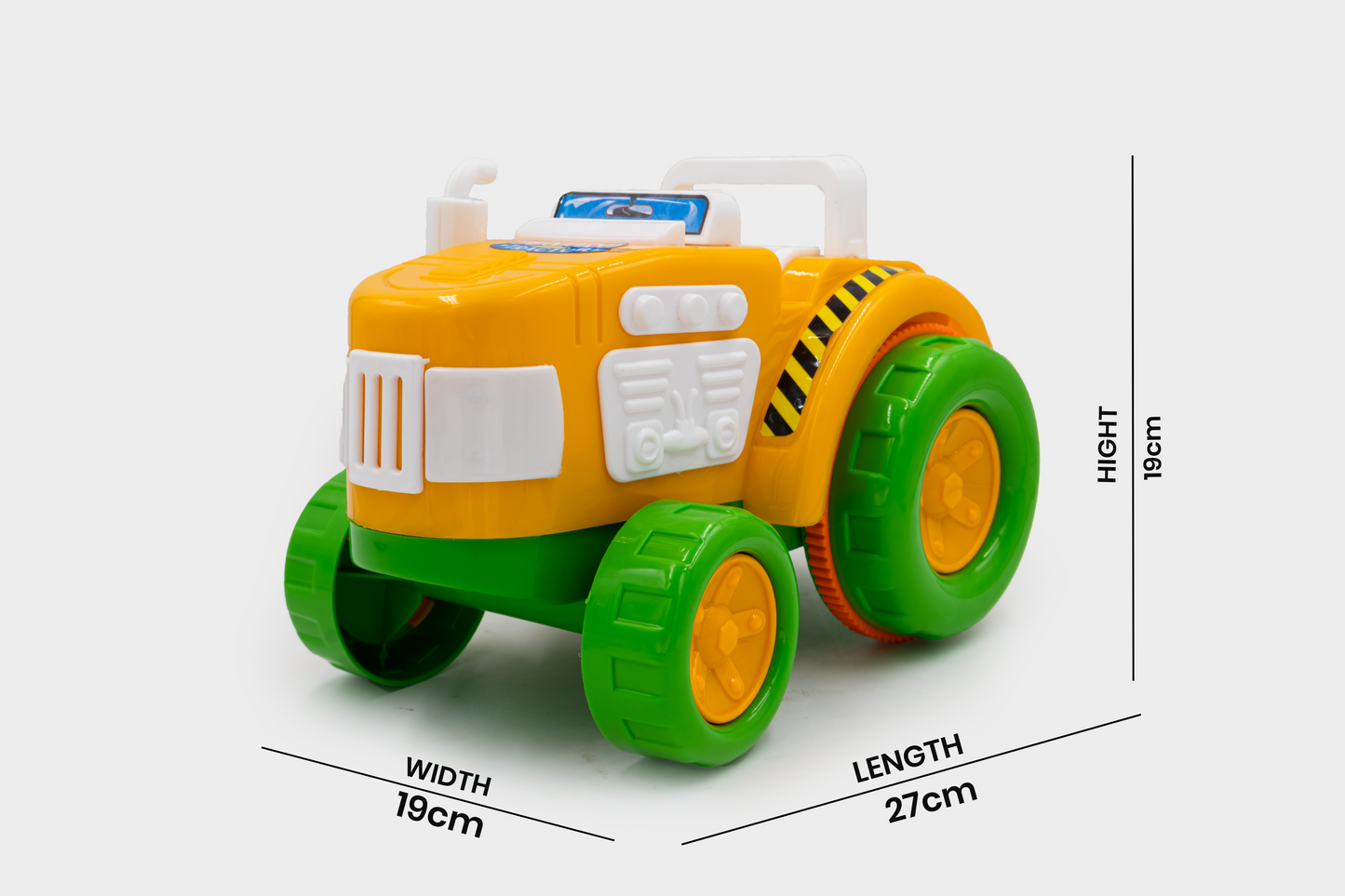 Toybharat Unisex Kids For Farm Tractor |Multicolour |Friction Power Toys| Birthday Gift