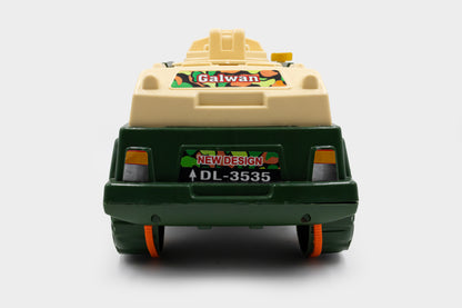 Toybharat Unisex Kids For Galwan Jeep |Multicolour |Friction Power Toys| Birthday Gift