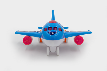 Toybharat Unisex Kids For Indian Plane |Multicolour |Friction Power Toys | Birthday Gift