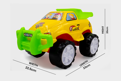 Toybharat Unisex Kids For Monster Jeep |Multicolour |Friction Power Toys| Birthday Gift