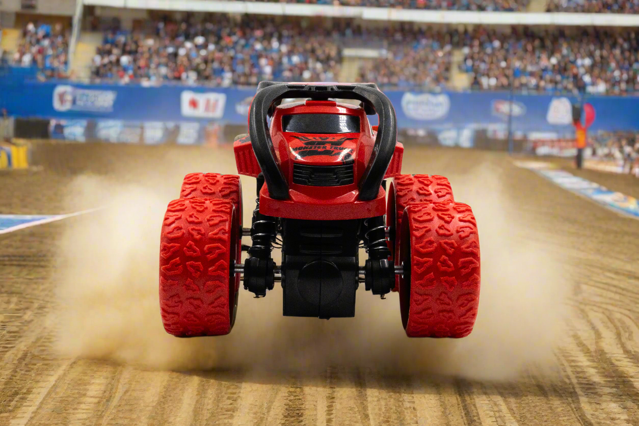 ToyBharat Monster Truck Tractor Friction Powered 360|Doll & Play Set | Pack of 1