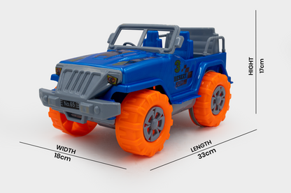 Toybharat Unisex Kids For Thar Jeep |Multicolour |Friction Power Toys| Birthday Gift